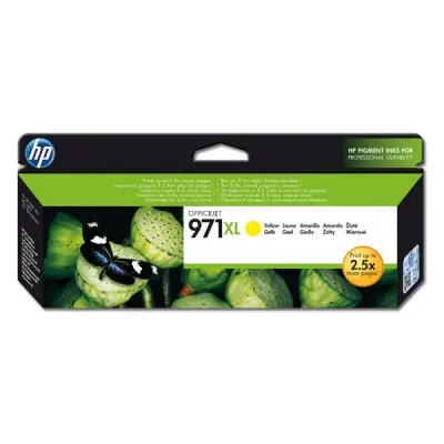HP 971XL Yellow Sarı 6.600 Sayfa Kartuş CN628A